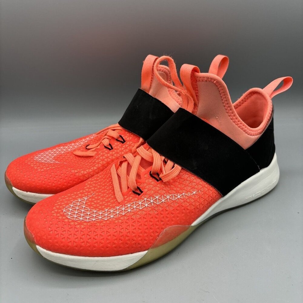 Nike Air Zoom‎ Strong Primeknit Trainers Orange Running Shoes Sneakers Womens 7